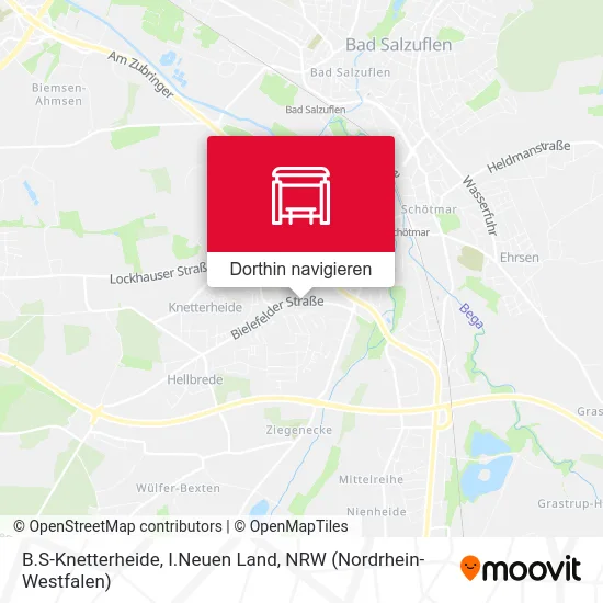 B.S-Knetterheide, I.Neuen Land Karte