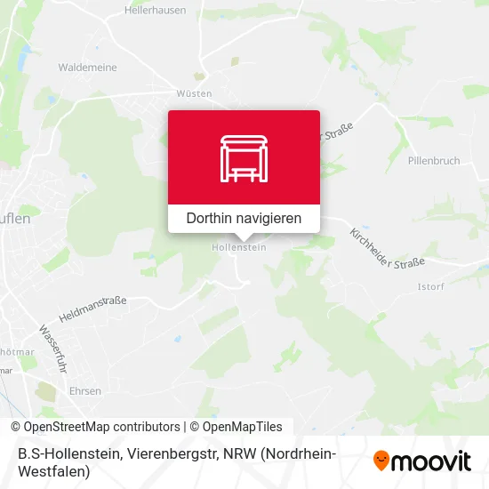 B.S-Hollenstein, Vierenbergstr Karte