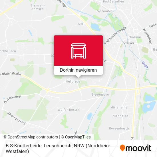 B.S-Knetterheide, Leuschnerstr Karte