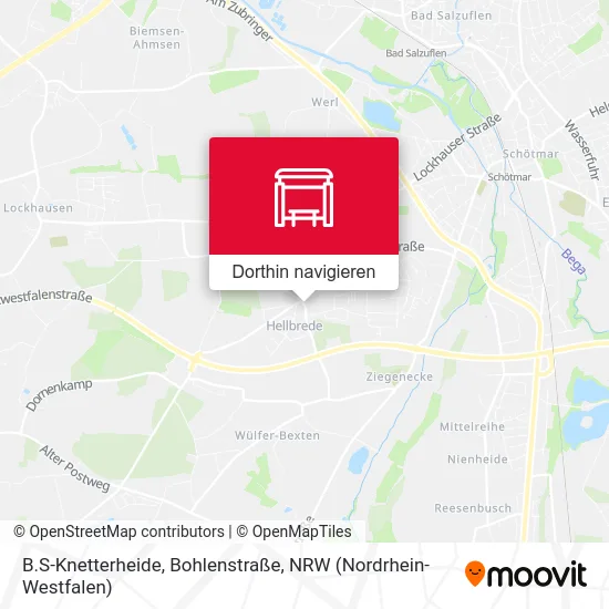 B.S-Knetterheide, Bohlenstraße Karte