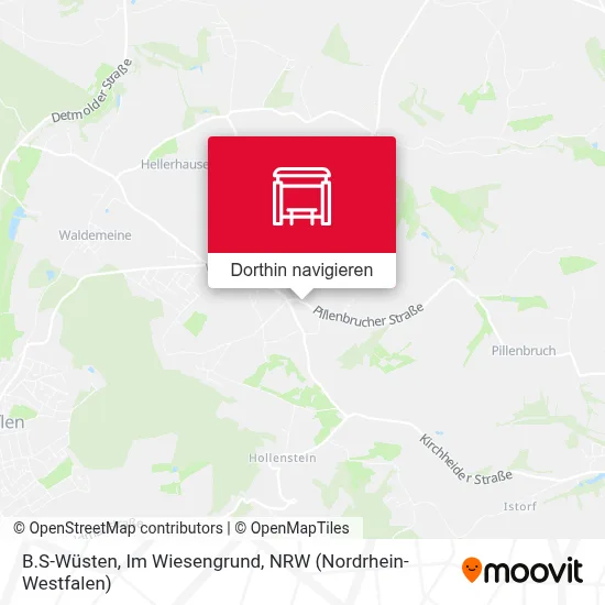 B.S-Wüsten, Im Wiesengrund Karte