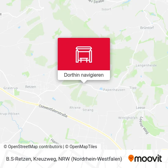 B.S-Retzen, Kreuzweg Karte