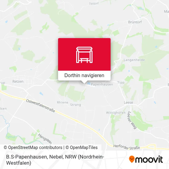 B.S-Papenhausen, Nebel Karte