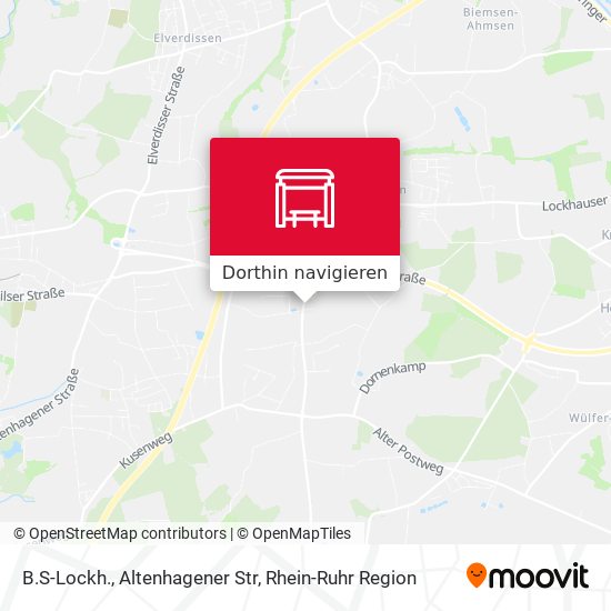 B.S-Lockh., Altenhagener Str Karte