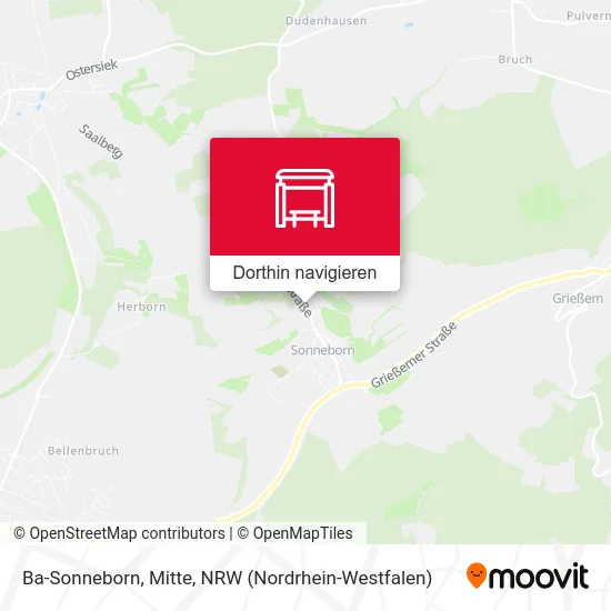 Ba-Sonneborn, Mitte Karte