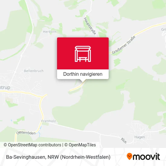 Ba-Sevinghausen Karte