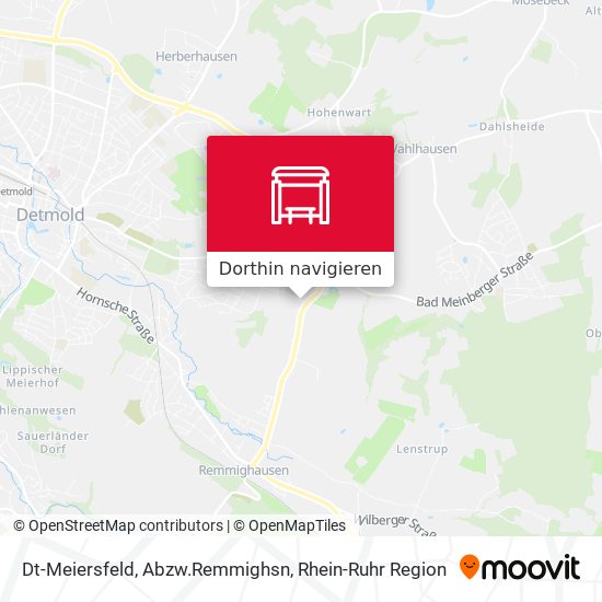 Dt-Meiersfeld, Abzw.Remmighsn Karte
