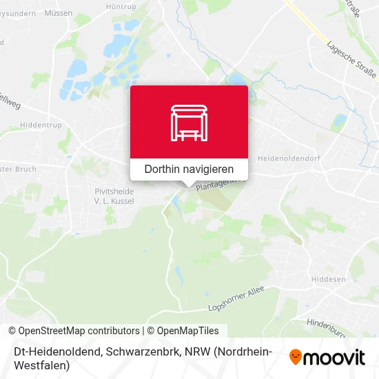 Dt-Heidenoldend, Schwarzenbrk Karte