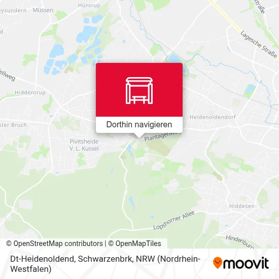 Dt-Heidenoldend, Schwarzenbrk Karte