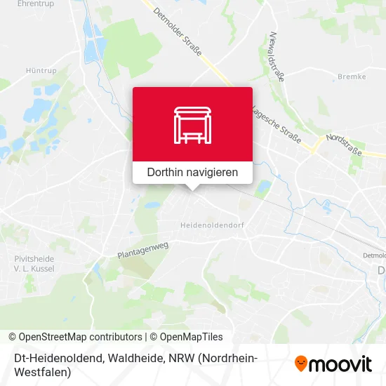 Dt-Heidenoldend, Waldheide Karte