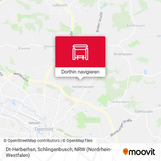 Dt-Herberhsn, Schlingenbusch Karte