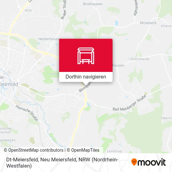 Dt-Meiersfeld, Neu Meiersfeld Karte