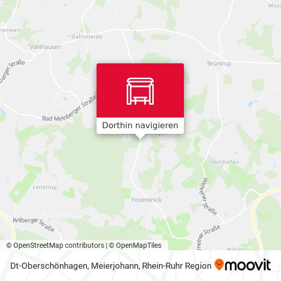Dt-Oberschönhagen, Meierjohann Karte