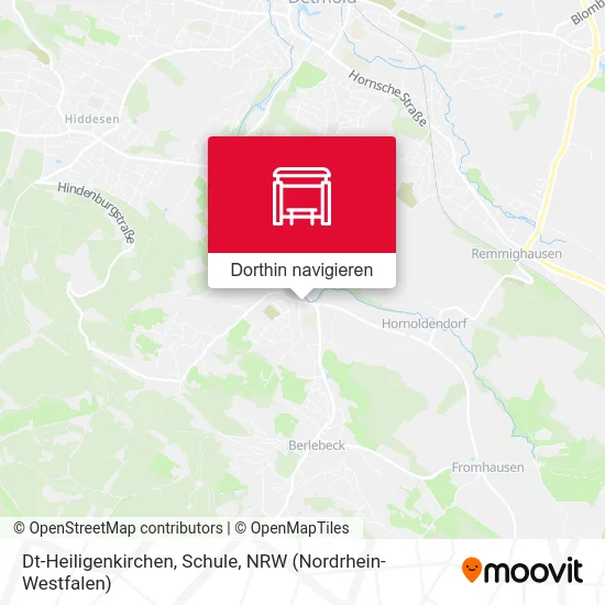 Dt-Heiligenkirchen, Schule Karte