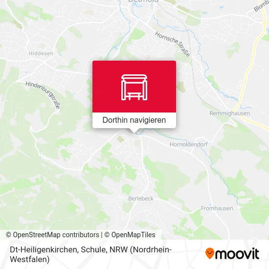 Dt-Heiligenkirchen, Schule Karte