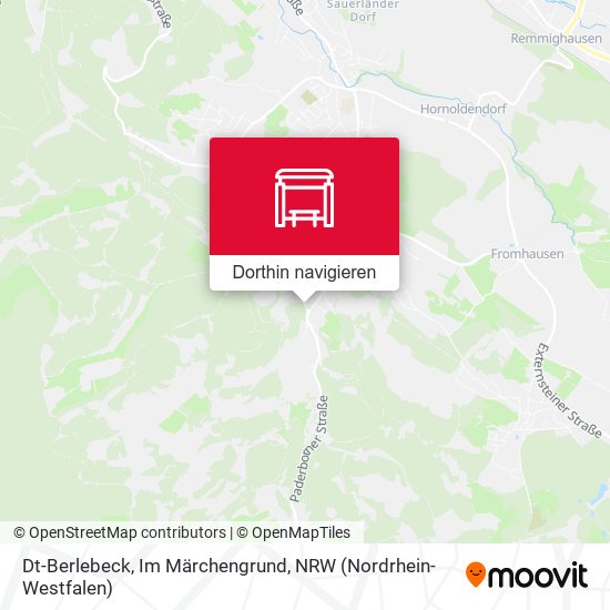 Dt-Berlebeck, Im Märchengrund Karte