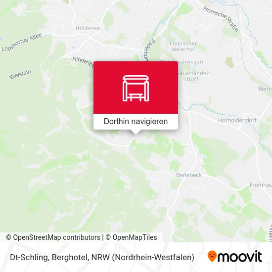 Dt-Schling, Berghotel Karte