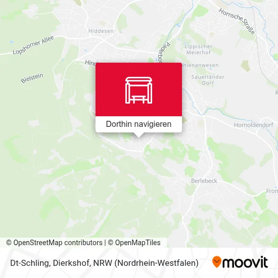 Dt-Schling, Dierkshof Karte