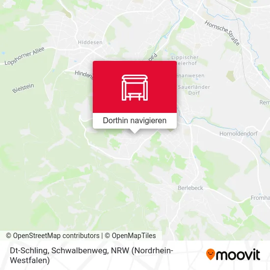 Dt-Schling, Schwalbenweg Karte