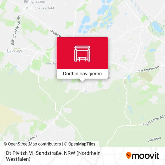 Dt-Pivitsh Vl, Sandstraße Karte