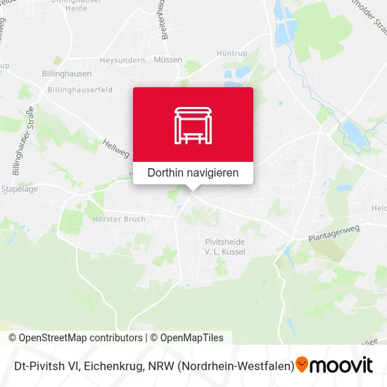 Dt-Pivitsh Vl, Eichenkrug Karte