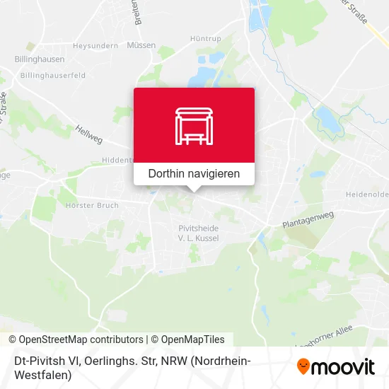 Dt-Pivitsh Vl, Oerlinghs. Str Karte