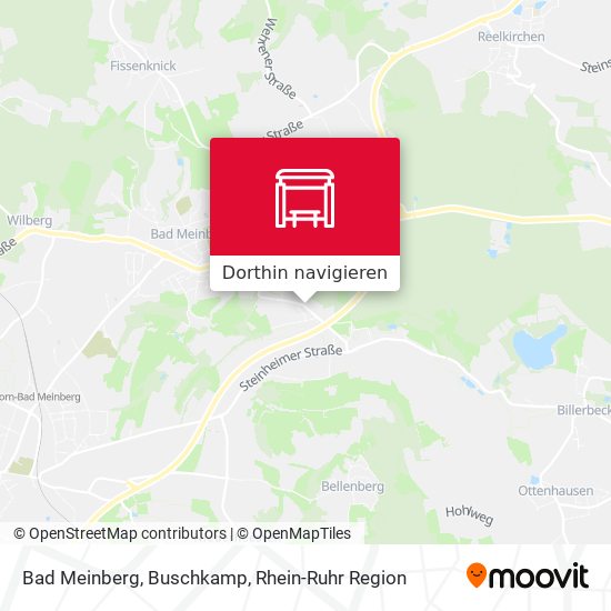 Bad Meinberg, Buschkamp Karte