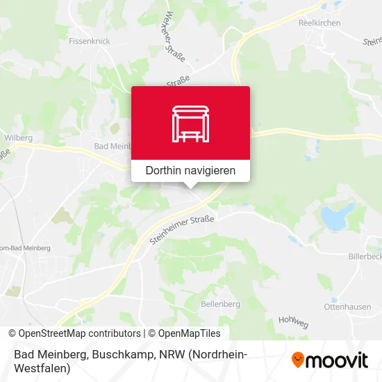 Bad Meinberg, Buschkamp Karte