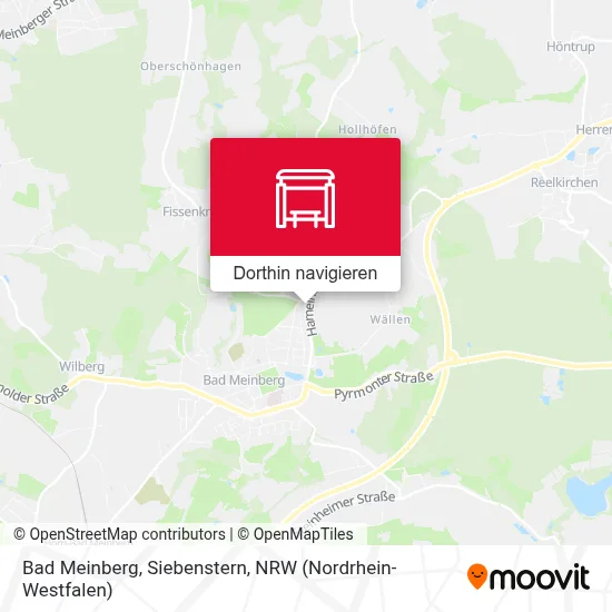 Bad Meinberg, Siebenstern Karte