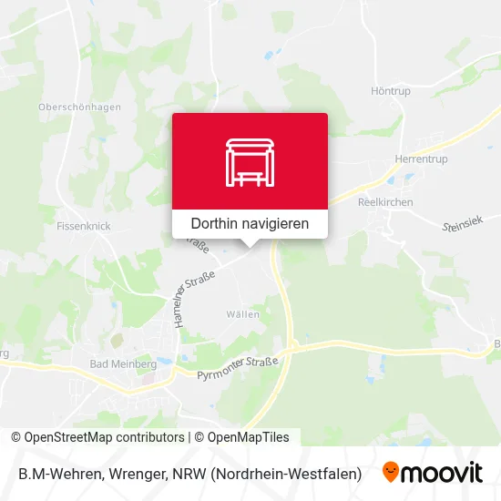 B.M-Wehren, Wrenger Karte