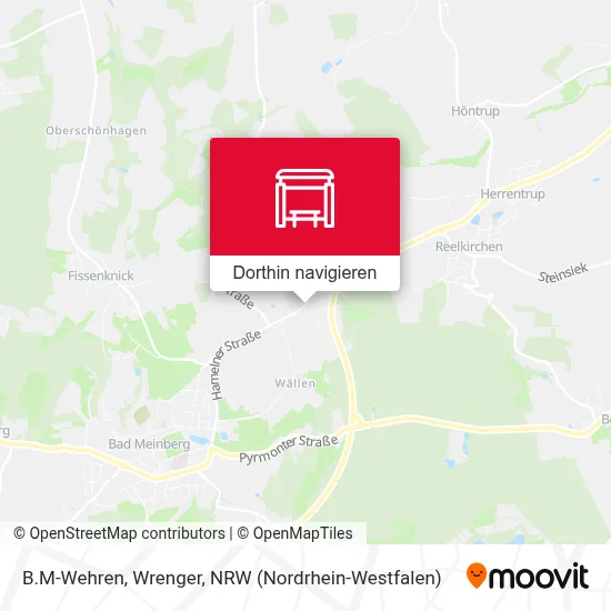 B.M-Wehren, Wrenger Karte