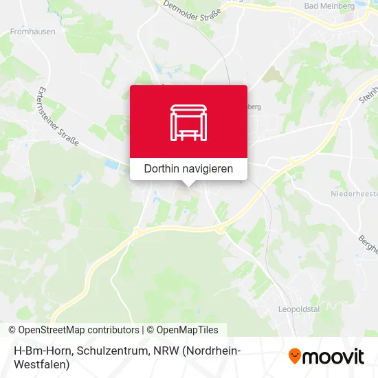 H-Bm-Horn, Schulzentrum Karte