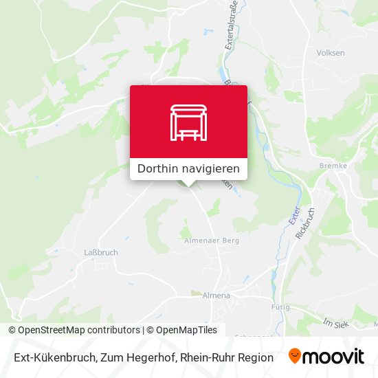 Ext-Kükenbruch, Zum Hegerhof Karte