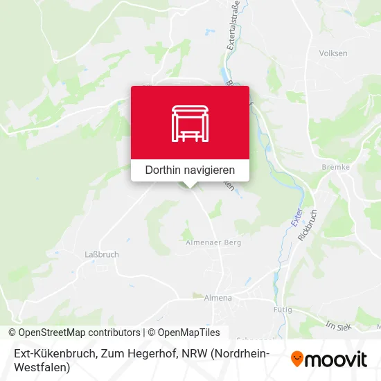 Ext-Kükenbruch, Zum Hegerhof Karte