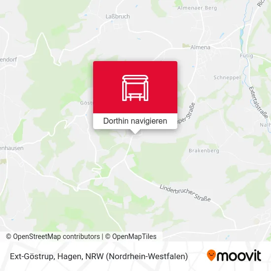 Ext-Göstrup, Hagen Karte