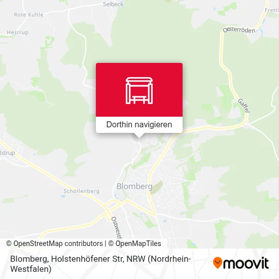 Blomberg, Holstenhöfener Str Karte