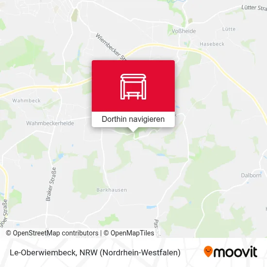 Le-Oberwiembeck Karte