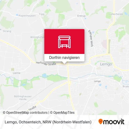 Lemgo, Ochsenteich Karte