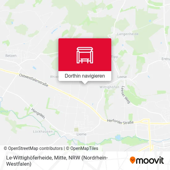 Le-Wittighöferheide, Mitte Karte