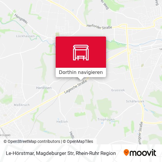 Le-Hörstmar, Magdeburger Str Karte