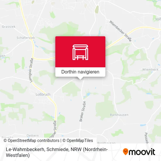 Le-Wahmbeckerh, Schmiede Karte