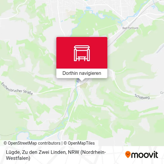 Lügde, Zu den Zwei Linden Karte