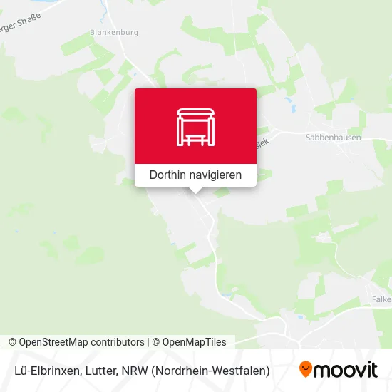 Lü-Elbrinxen, Lutter Karte