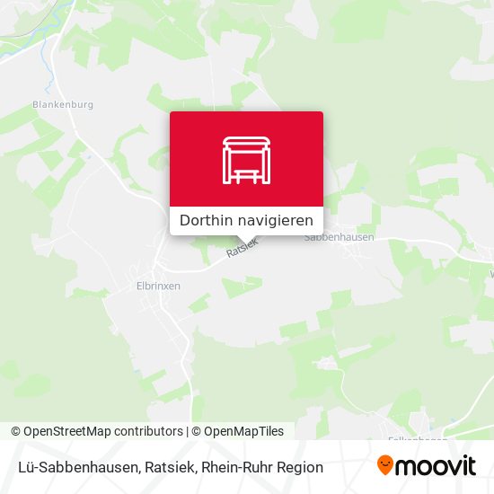 Lü-Sabbenhausen, Ratsiek Karte