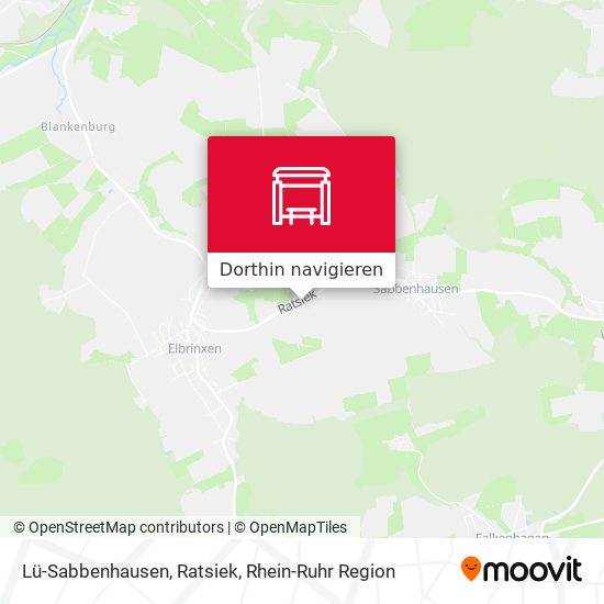 Lü-Sabbenhausen, Ratsiek Karte