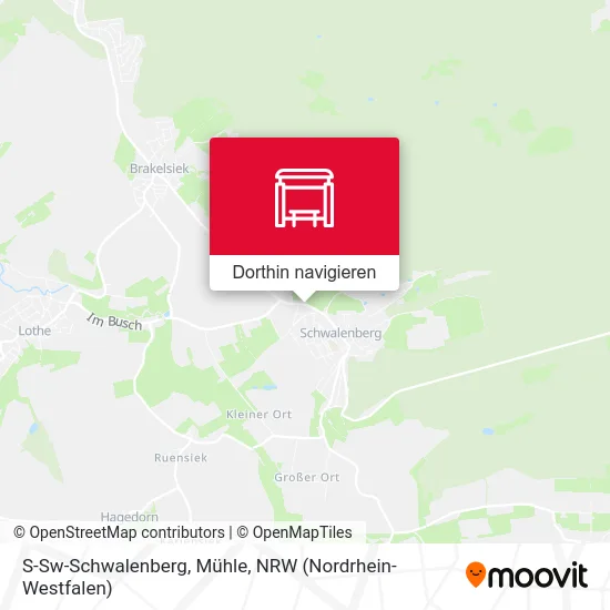 S-Sw-Schwalenberg, Mühle Karte