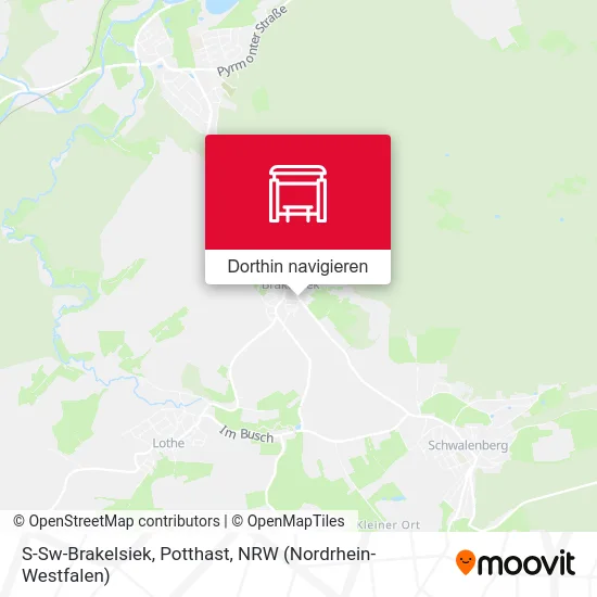 S-Sw-Brakelsiek, Potthast Karte