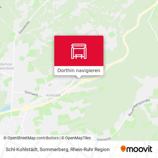 Schl-Kohlstädt, Sommerberg Karte