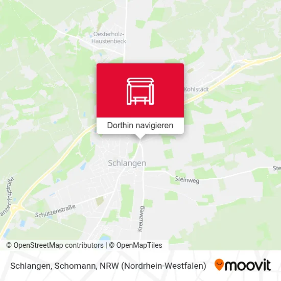 Schlangen, Schomann Karte