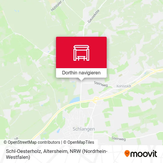 Schl-Oesterholz, Altersheim Karte